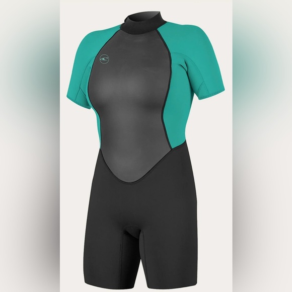 O'NEILL WOMEN'S REACTOR-2 2MM BACK ZIP S/S SPRING (size 10) Wetsuit - Picture 1 of 7